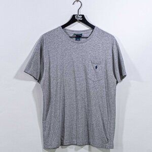 Polo Ralph Lauren Pony Pocket T-Shirt Medium Y2K Streetwear Preppy